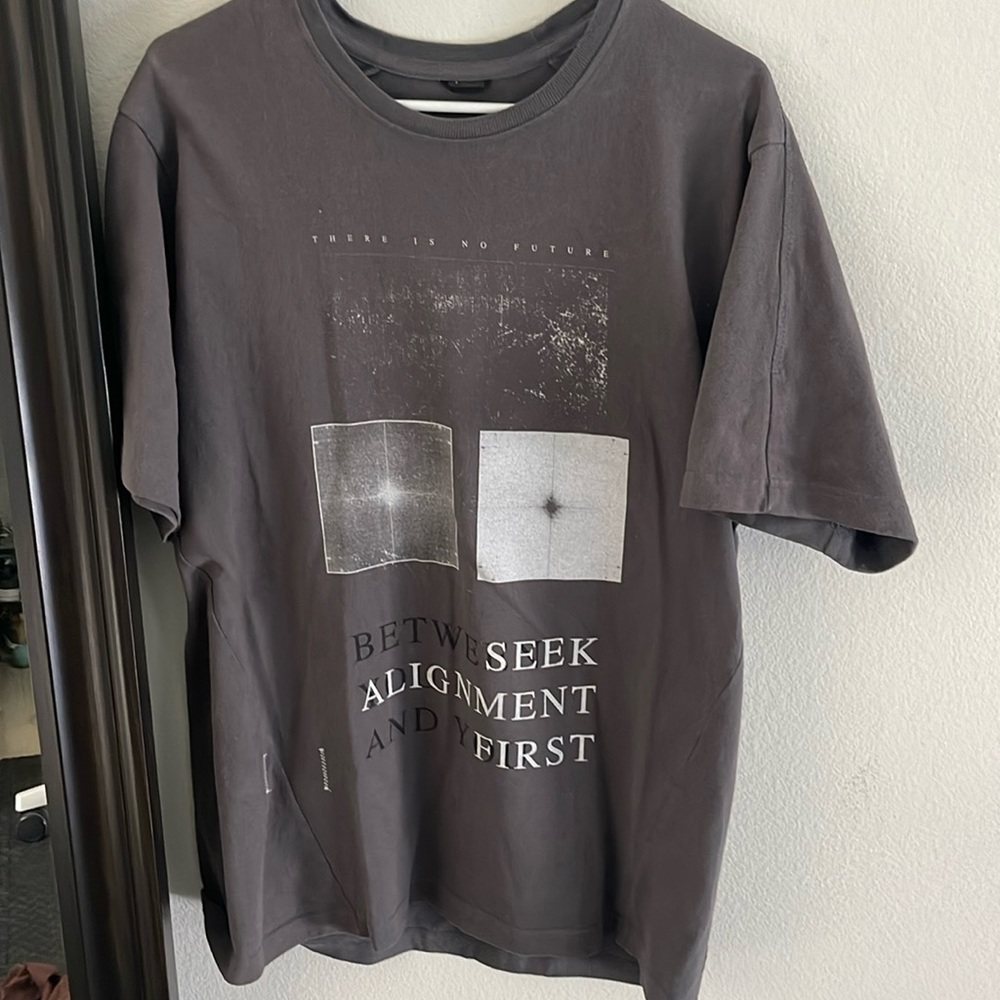 Reigning Champ tee in grey heavyweight - jide osifeso